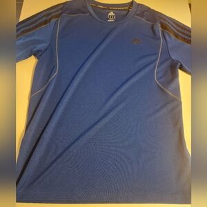 Adidas Men's Climalite Blue Short Sleeve Tee